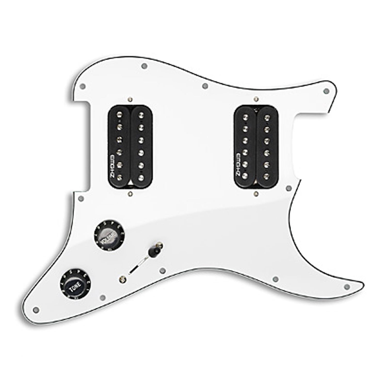 EMG ST12 SET W/B/W BLACK - панель з звукознімачами