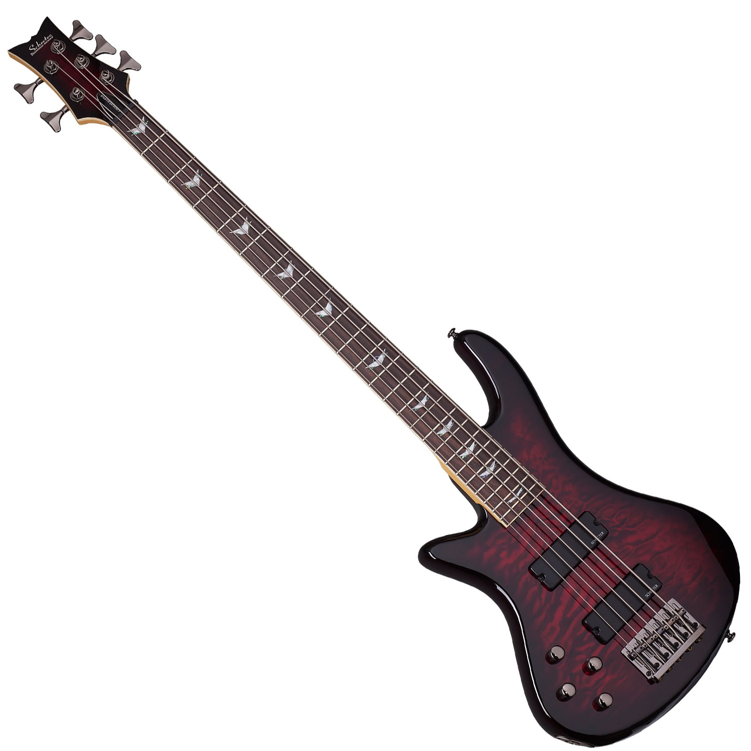 SCHECTER STILETTO EXTREME-5 BCHL/H - п'ятиструнна лівостороння бас-гітара