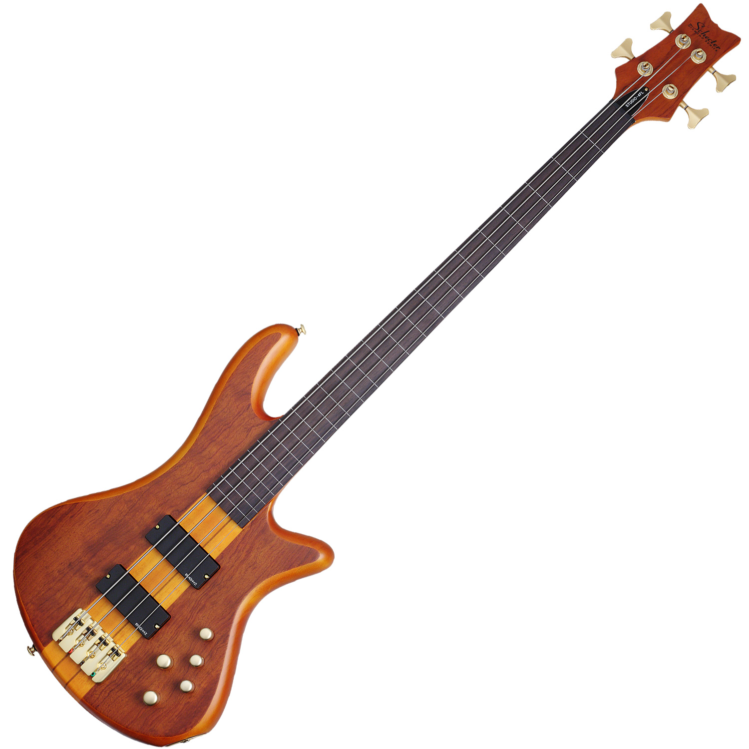 SCHECTER STILETTO STUDIO-4 FL HSN - чотириструнна бас-гітара, безладова