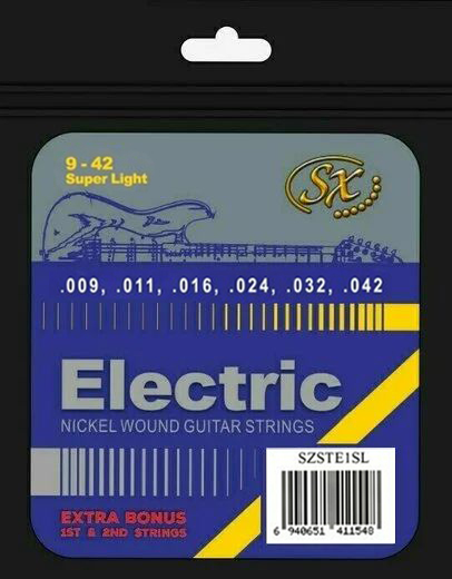 SX SZSTE1SL - струни для електрогітари
